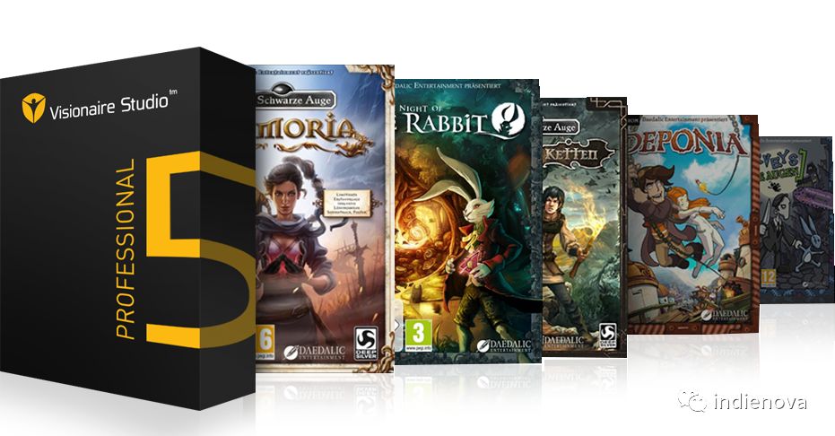 【游戏开发】引擎：Visionaire Studio 冒险游戏引擎