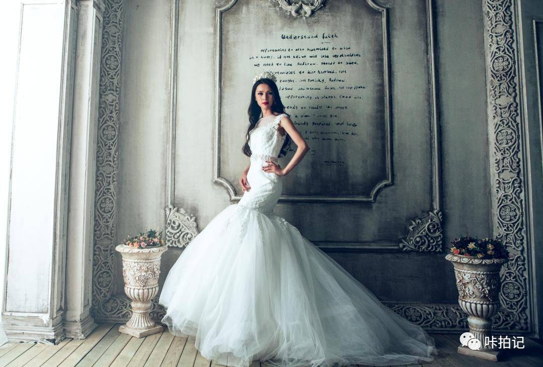 简单的婚纱摄影，租套衣服就能拍大片