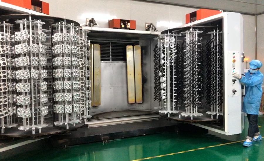 塑料件真空电镀的