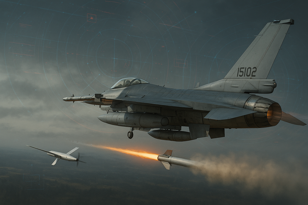 F-16为什么在俄乌战场上状况频发,先进战机为何拦不住无人机？乌空军F-16再遭击损