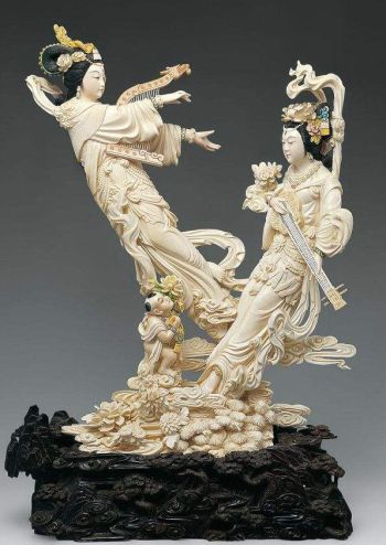 象牙風 中国武士像 | www.unimac.az