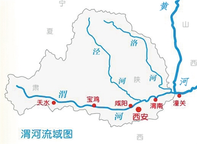 黄河及其支流地图图片