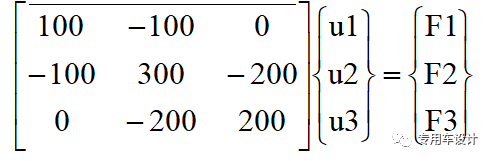 第一篇：弹簧单元的图4