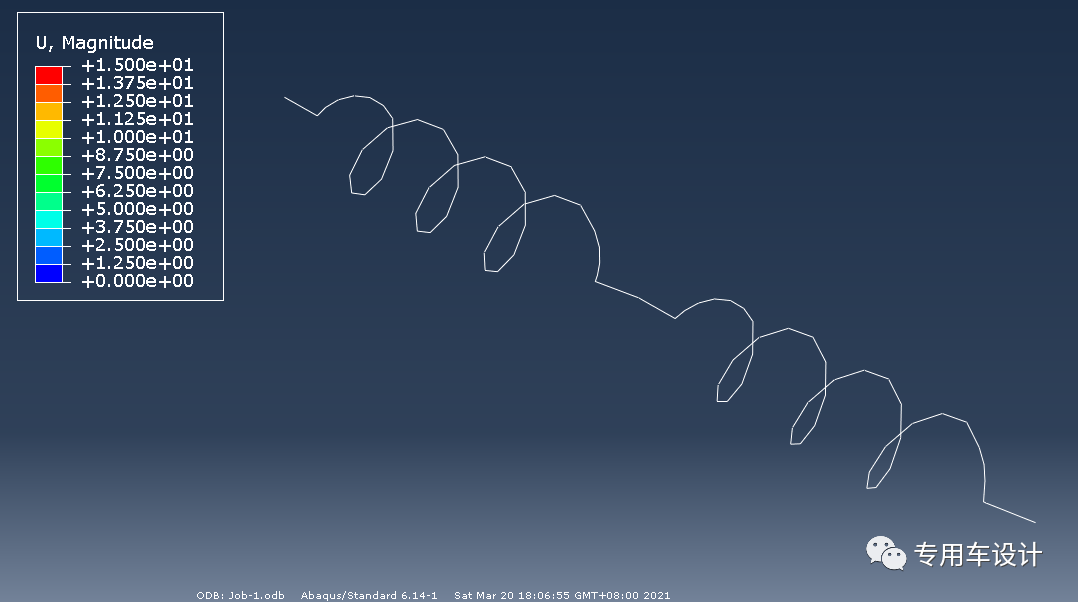 第一篇：弹簧单元的图10