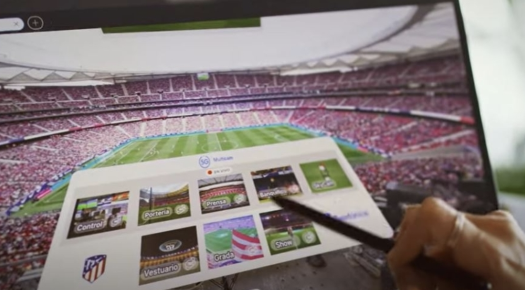 马德里竞技将5G技术和虚拟现实相结合，开发沉浸式观赛体验