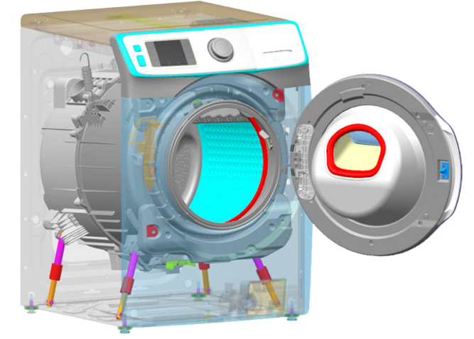 案例分享 | Adams-Marc联合仿真帮助三星获得设计见解的图3