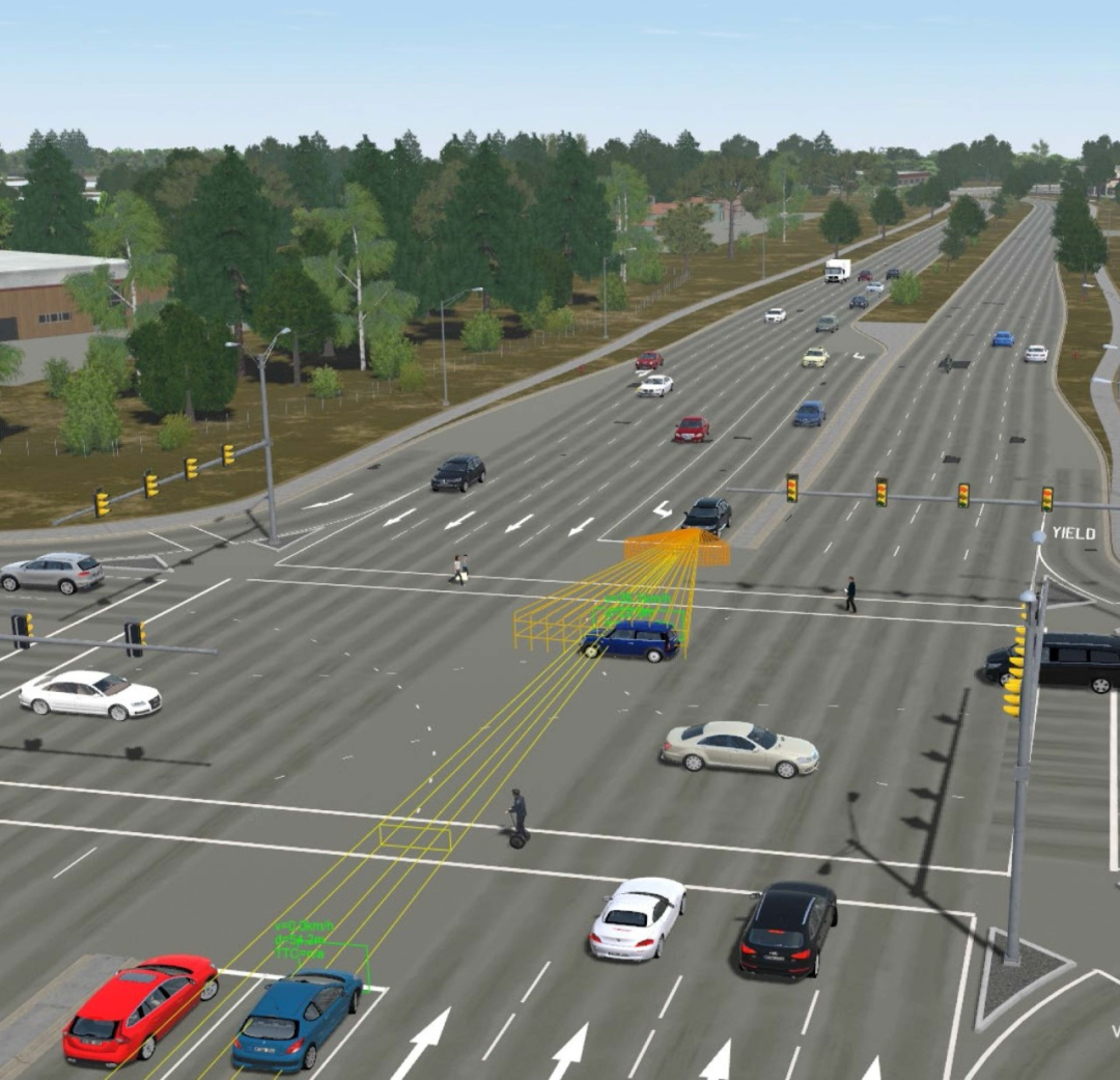 案例分享 | 用 VIRES VTD 实现智能网联汽车应用的多分辨率交通仿真的图2