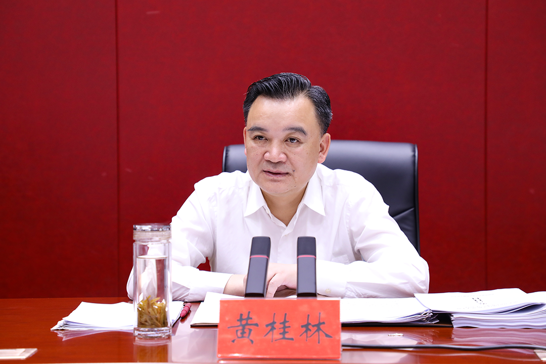 【党纪学习教育】黄桂林主持召开市委党的建设工作领导小组2024年第三