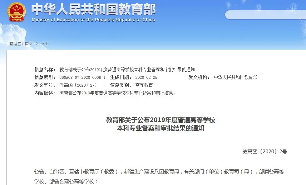2020年新增 5 所高校设置“知识产权(法学)本科专业” 2020年新增 5 所高校设置“知识产权(法学)本科专业”
