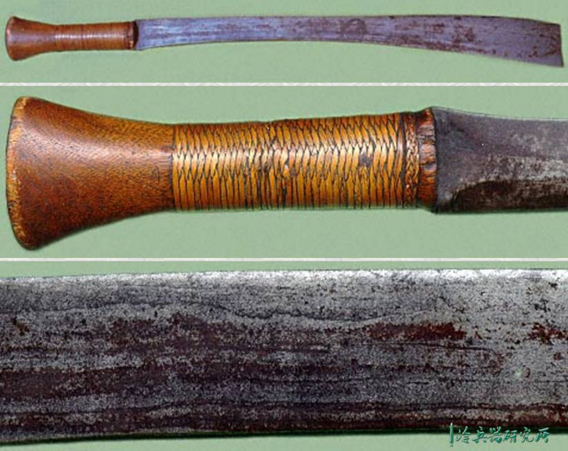 兵器譜 看着頭重腳輕 解讀奇形怪狀的 克欽刀 冷兵器研究所 微文庫