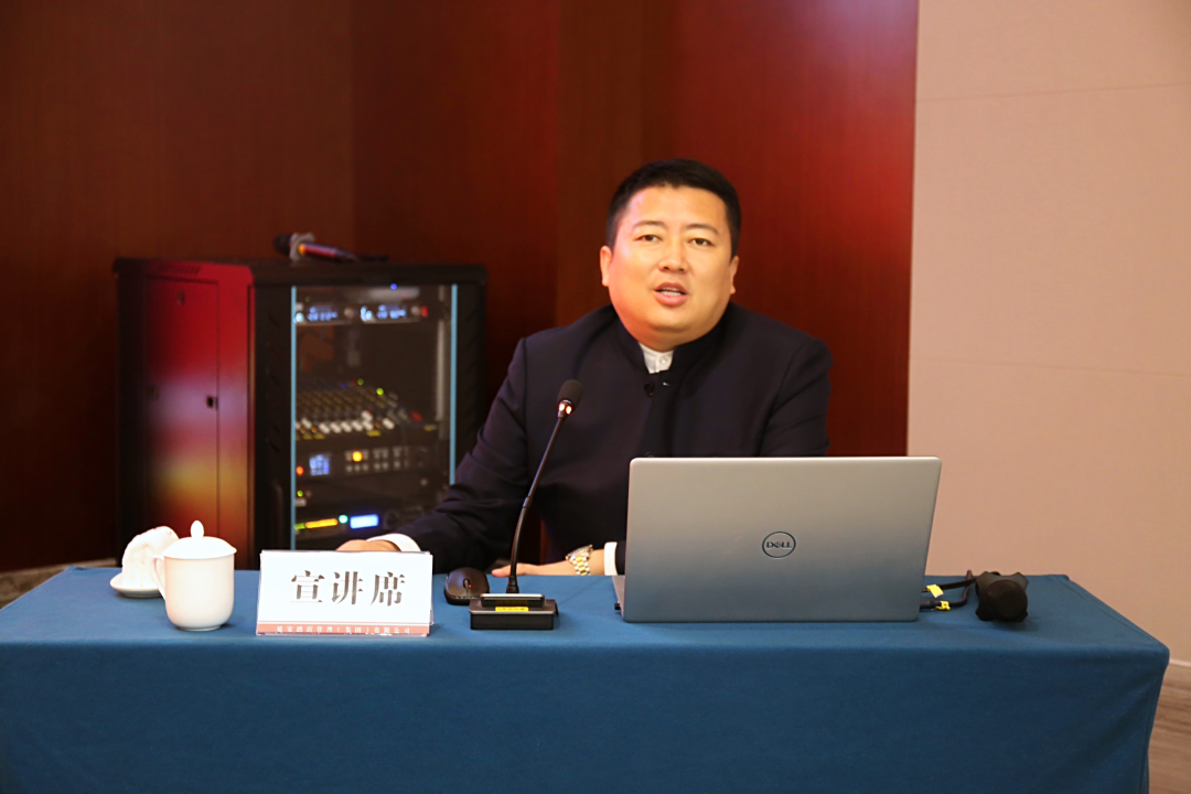 延安酒管集团开展讲党史感党恩宣讲活动杨泽魏世彬作主题宣讲