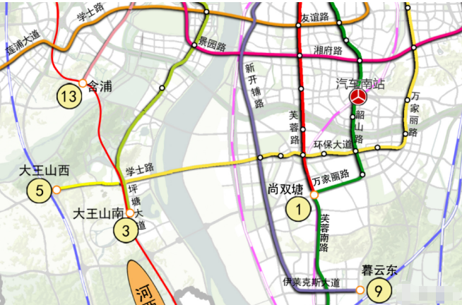 湘府东路规划图图片