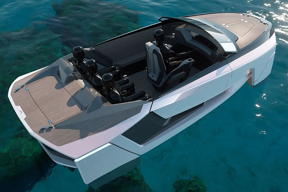 跑車式未來電動水翼飛船——Future-E的圖4