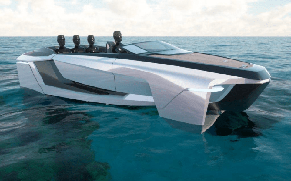 跑車式未來電動水翼飛船——Future-E的圖5