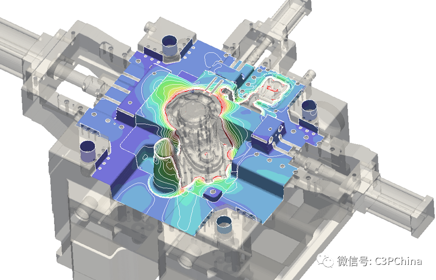 C家精講 | 大型模具漲型跑料問題數值模擬分析的圖1