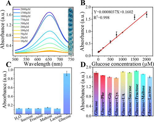 《ACS AMI》成都信工大李贺：B,N 掺杂 PdRu 气凝胶灵敏检测葡萄糖的图7