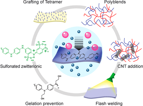 《Nano Letters·综述》国立东华大学黄淑娟：防污超滤膜聚苯胺：解决方案和挑战的图1