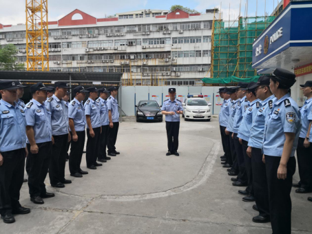 练兵强警正警容强作风树形象龙湖公安启动常态化练兵强警工作