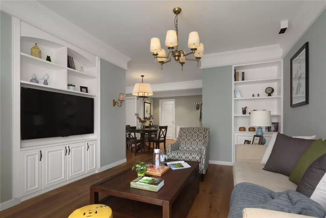 130㎡美式风格装修，打造一见倾心的优雅风范！