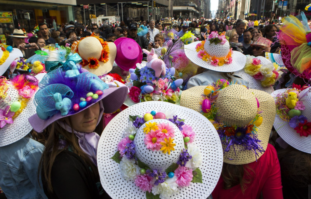 美国:复活节帽子大游行