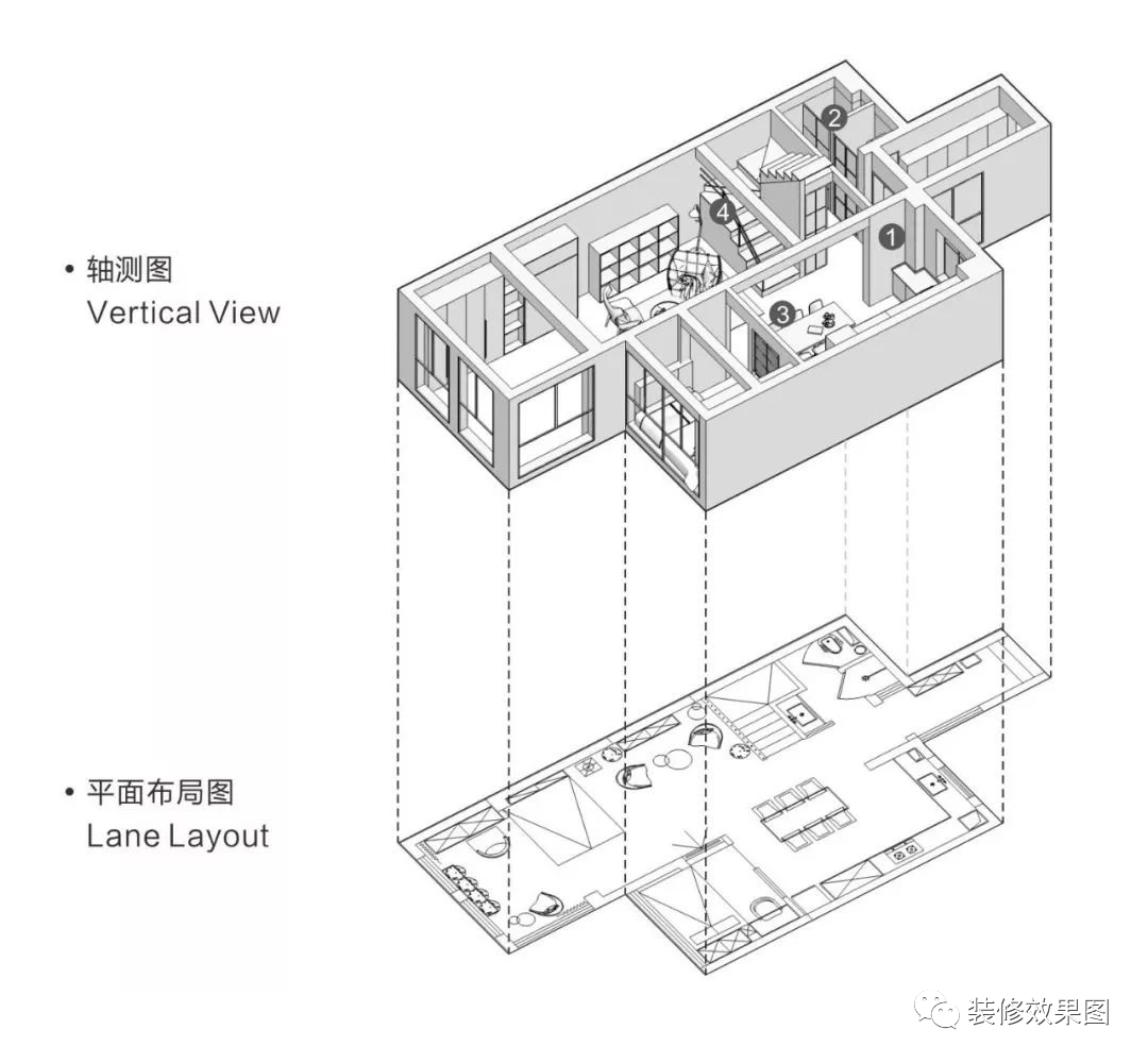 90㎡北歐風復式小宅，營造自由舒適的生活空間 家居 第3張