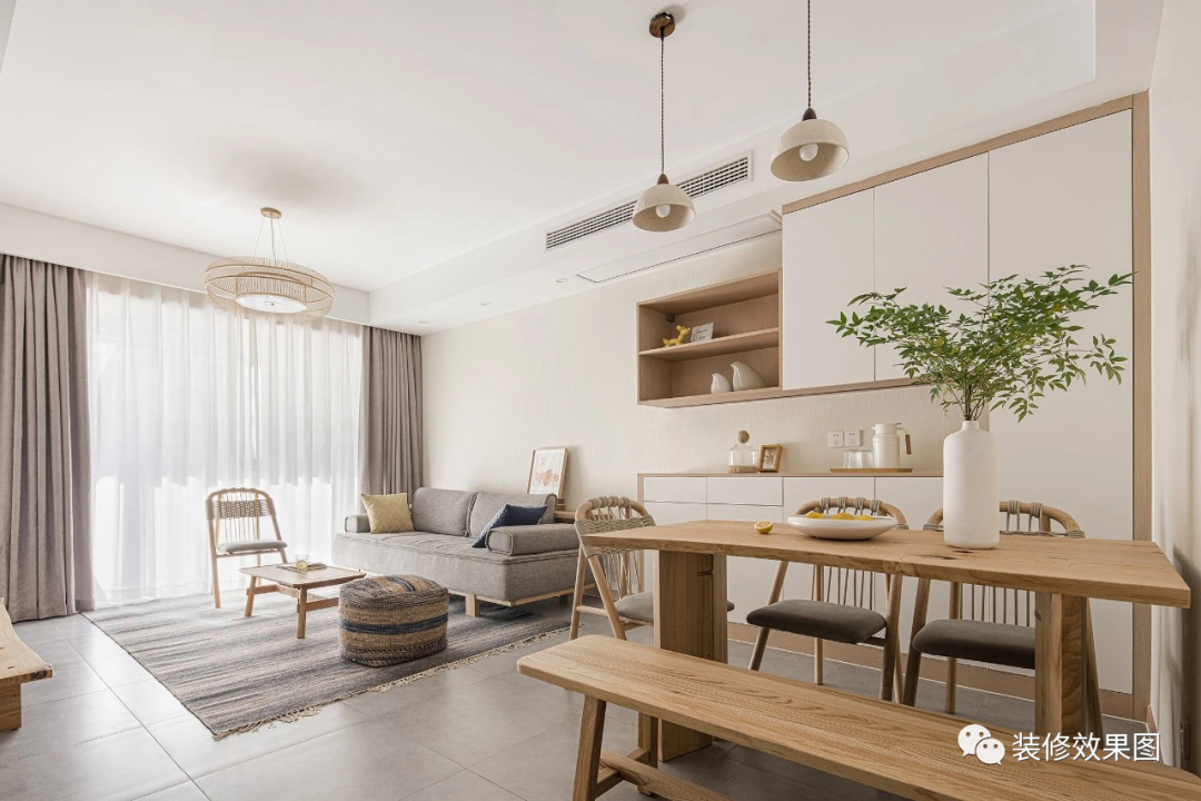 95 日式muji风3室2厅 家就是要有舒适的生活感 柠檬资讯