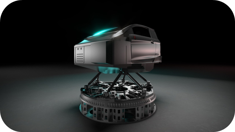 重磅上新｜VI-grade推出全新驾驶员在环运动平台—HexaRev模拟器的图1