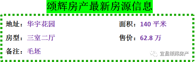 【颂辉房产】元月16日最新房源