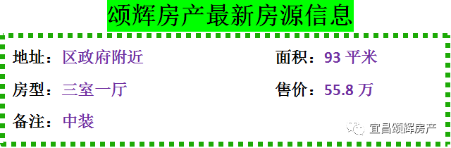 【颂辉房产】元月16日最新房源