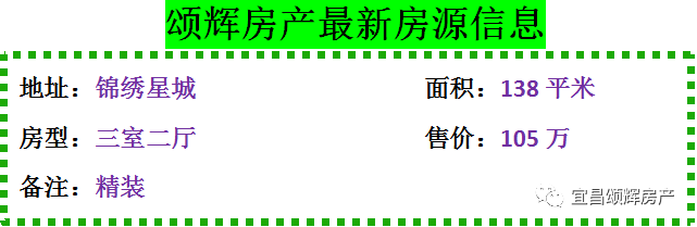 【颂辉房产】元月16日最新房源