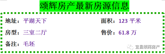 【颂辉房产】元月16日最新房源