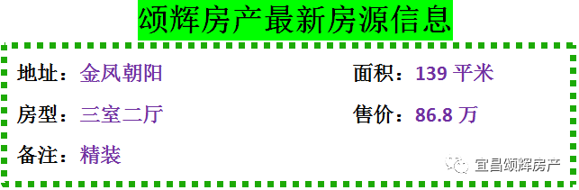 【颂辉房产】元月16日最新房源