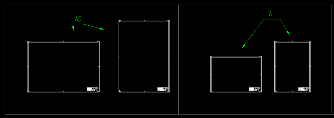 二维图纸分享！【CAD标准图框】只要画图都需要这个！的图2
