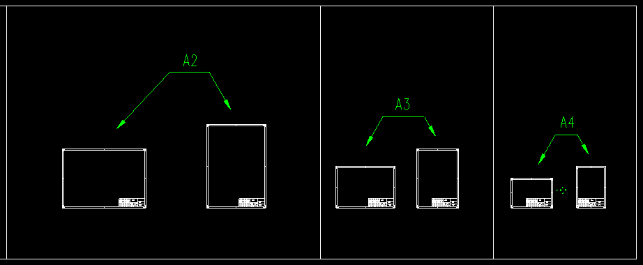 二维图纸分享！【CAD标准图框】只要画图都需要这个！的图3