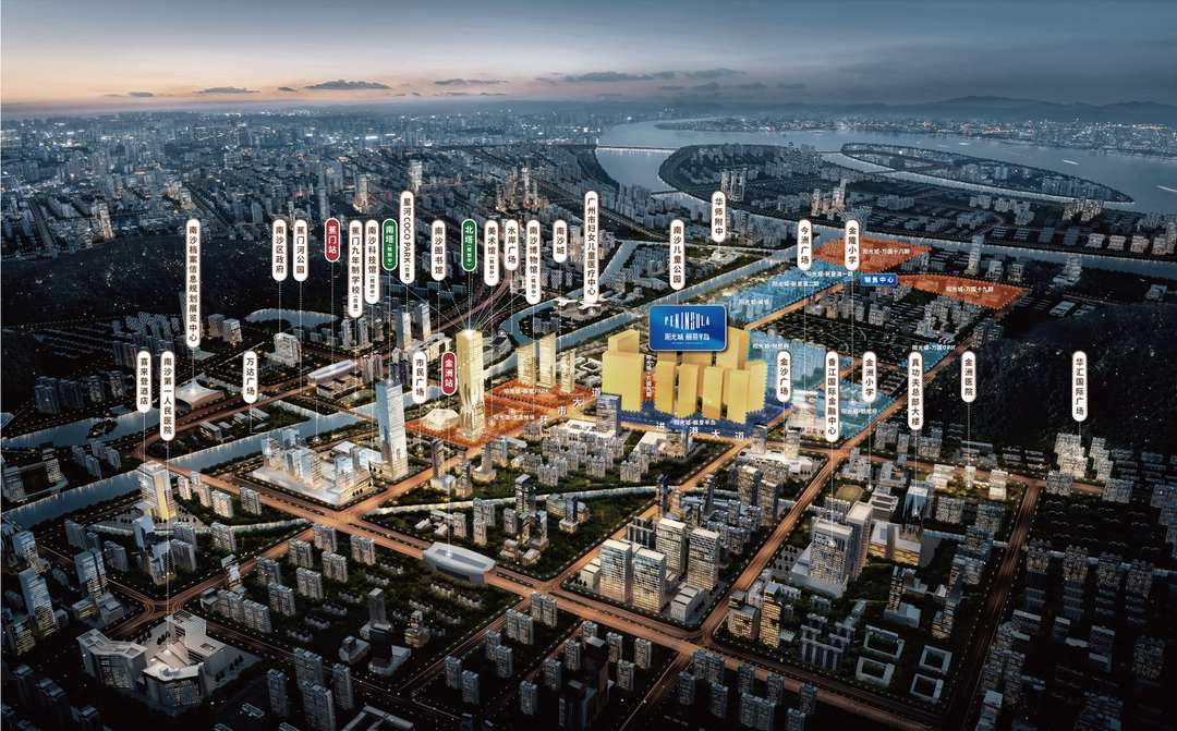 广州南沙【阳光城·丽景半岛】85-118㎡精装三四房！