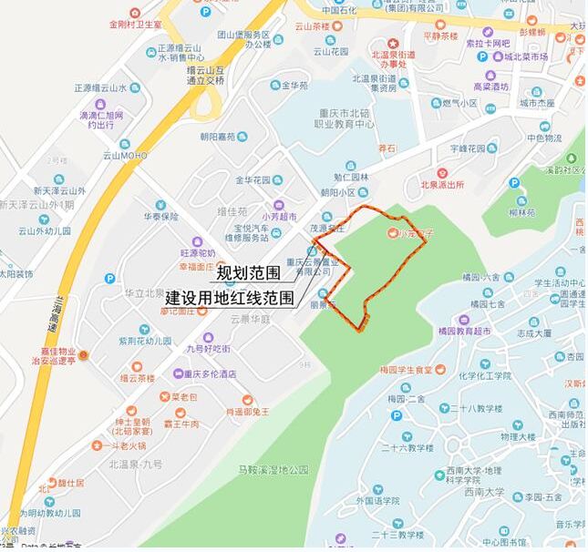 水土商业中心B71地图图片