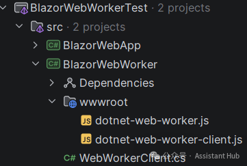 Web Worker 模板生成的文件
