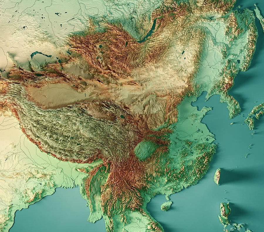 原創 地理決定美國命運 中國熱點