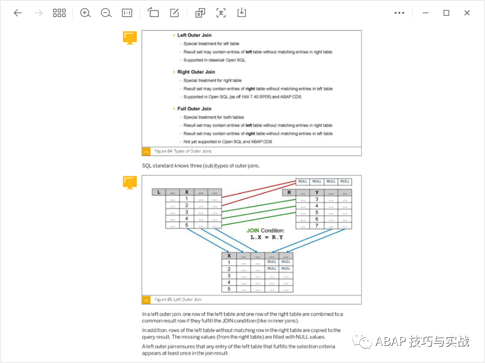 ABAP 基础知识表关联使用不同内容的字段 - 封面图