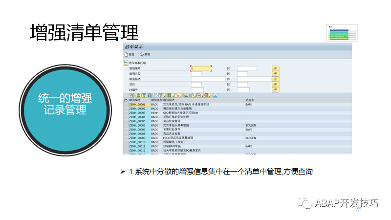 SAP 开发框架系列之增强清单管理 - 封面图
