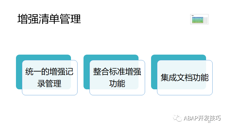 SAP 开发框架系列之增强清单管理 - 封面图