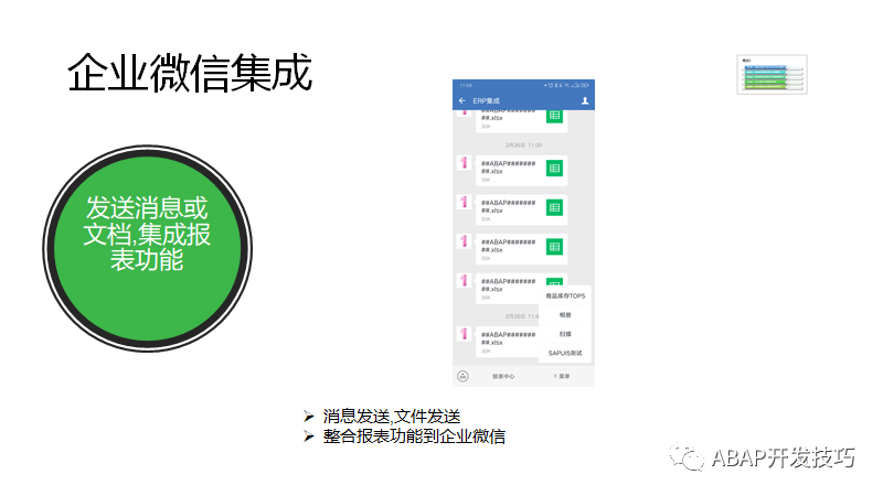 SAP 开发框架系列之企业微信 - 封面图
