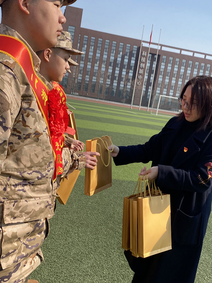 青春戎装赴征程！吉林科技职业技术学院举行2026年春季新兵欢送仪式