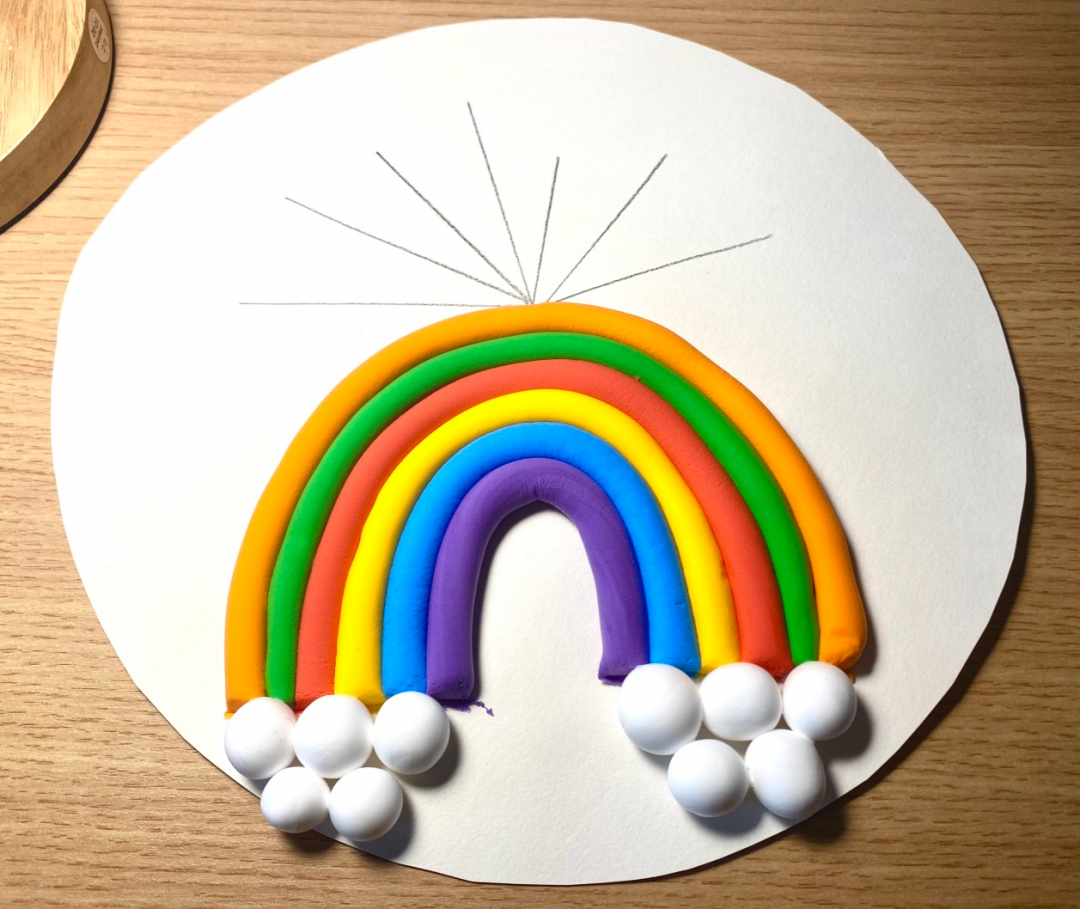 教你制作六一儿童节手工「彩虹气球」,简简单单又好看