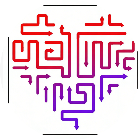 彩色箭头迷宫闯关