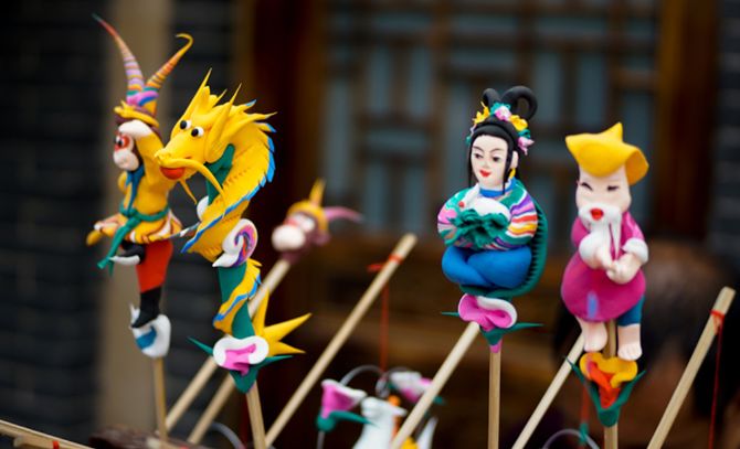 碧桂园都荟带你捏面人画糖画找回儿时浓浓年味