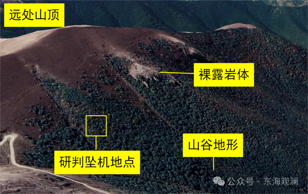 坠机事故发生地点判定