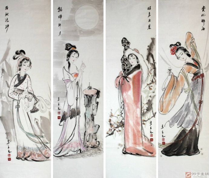 战国美人西施的光环下，陈都灵不费力地赢了古装王者佟丽娅(图5)
