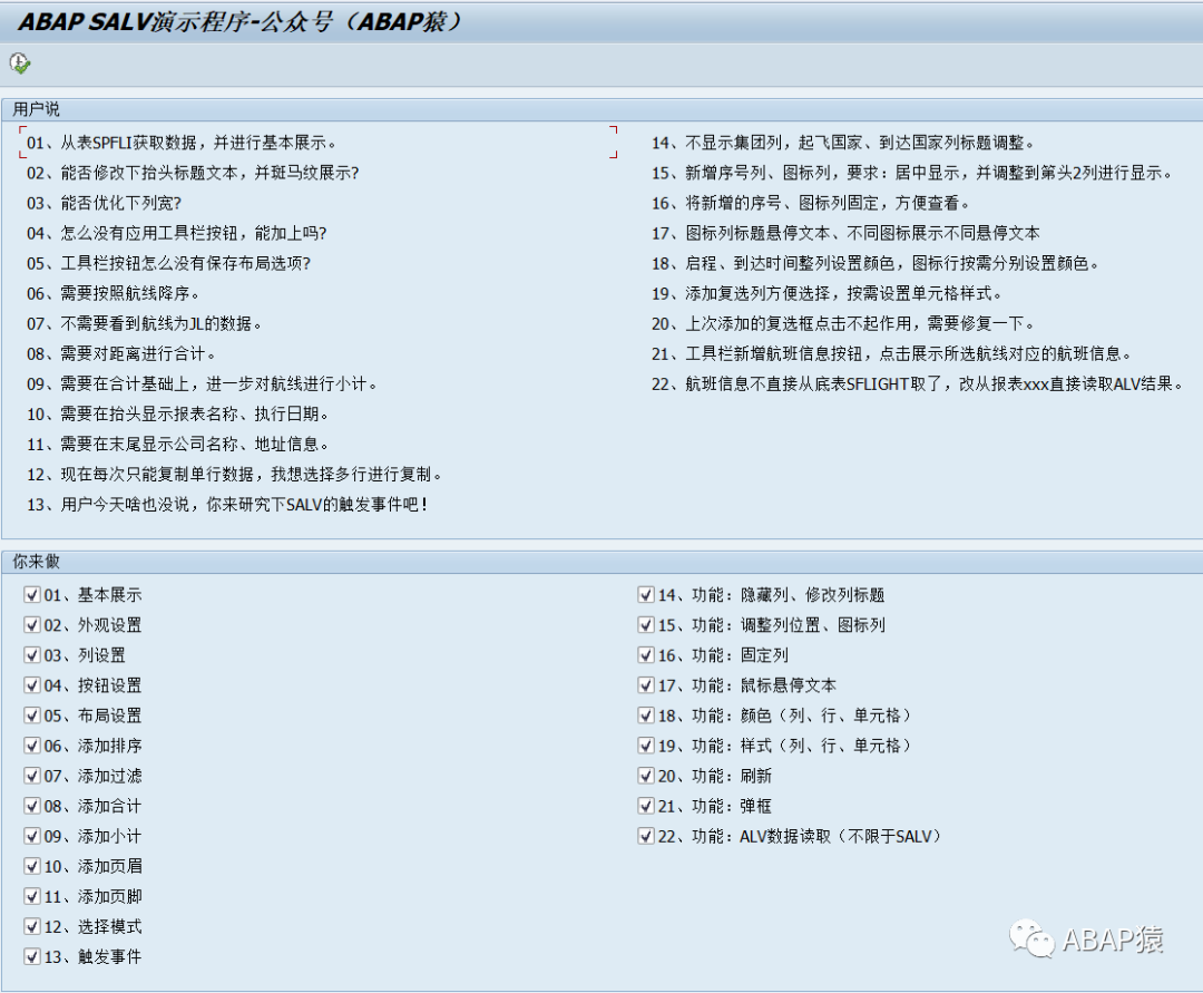 ABAPSALV 演示程序源码 - 封面图