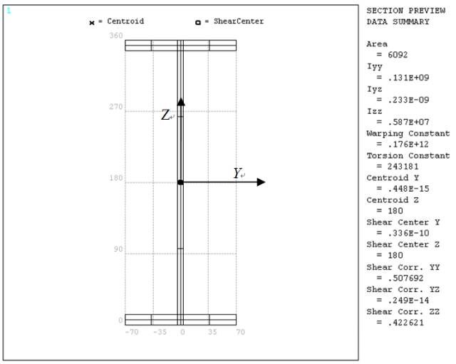 ANSYS经典界面中梁单元实例全解析的图13